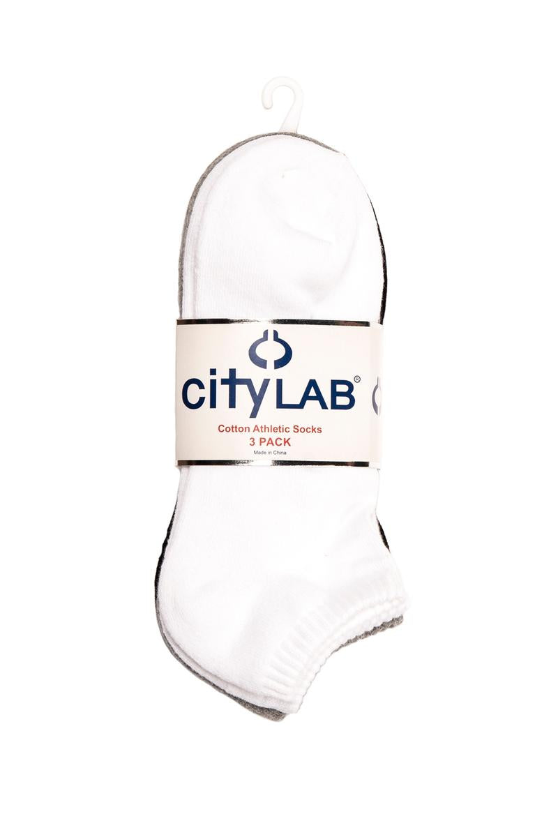 CityLab - Men's Athletic Socks, LO-CUT