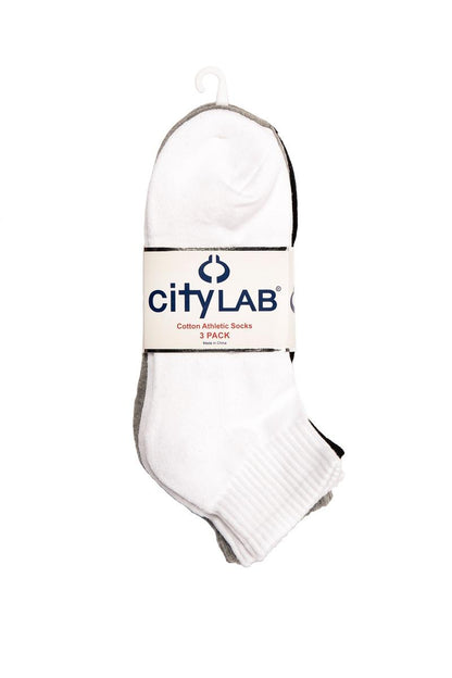 CityLab - Men's Athletic Socks, ANKLE