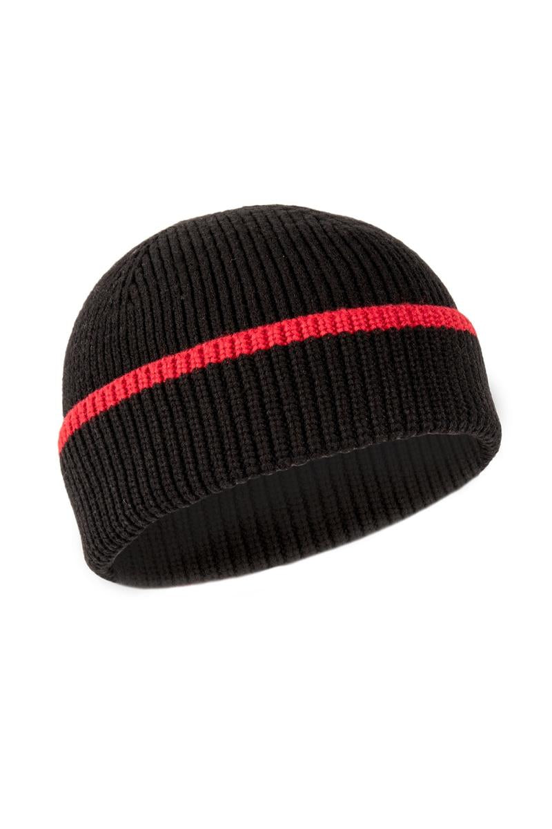 CityLab - Beanie, Wool Blend - Black | Red