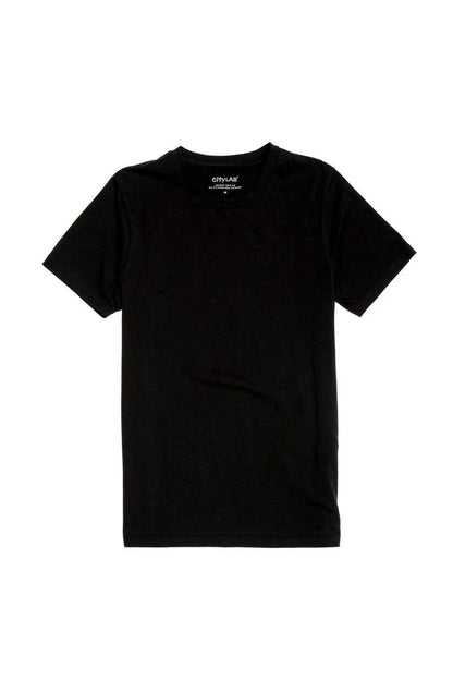 Citylab-Stretch Slim Fit T-Shirt, Crew Neck