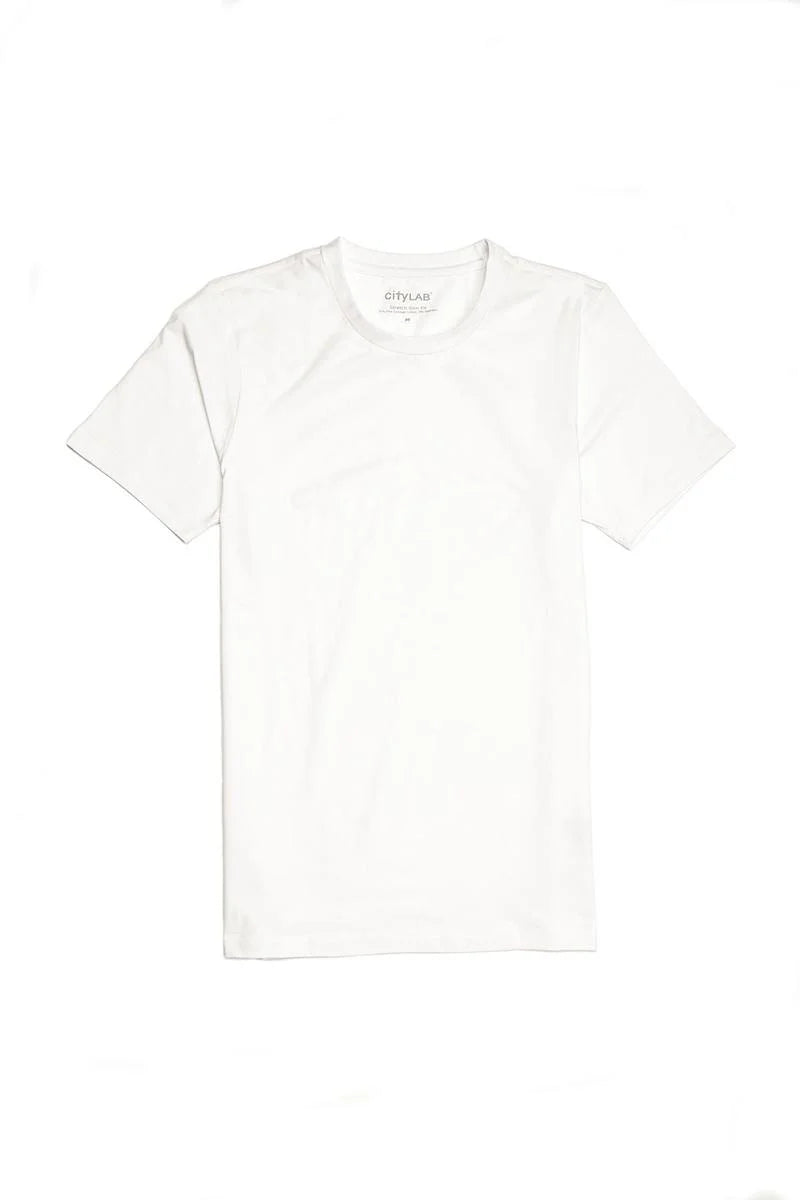 Citylab-Stretch Slim Fit T-Shirt, Crew Neck