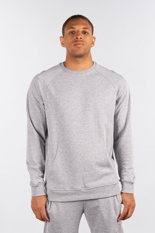 CityLab - Terry Fleece Raglan, Crew - Gray | Gray