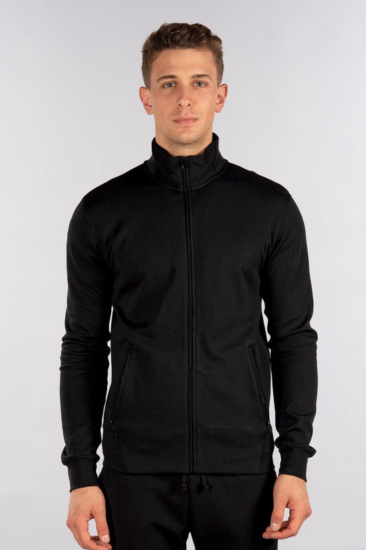 CityLab - Track Jacket Performance Fleece - Black