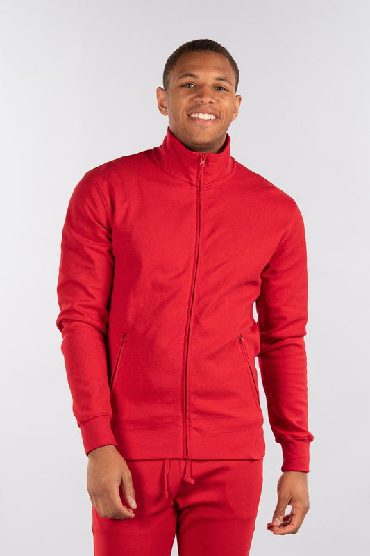 CityLab - Track Jacket Performance Fleece - Red