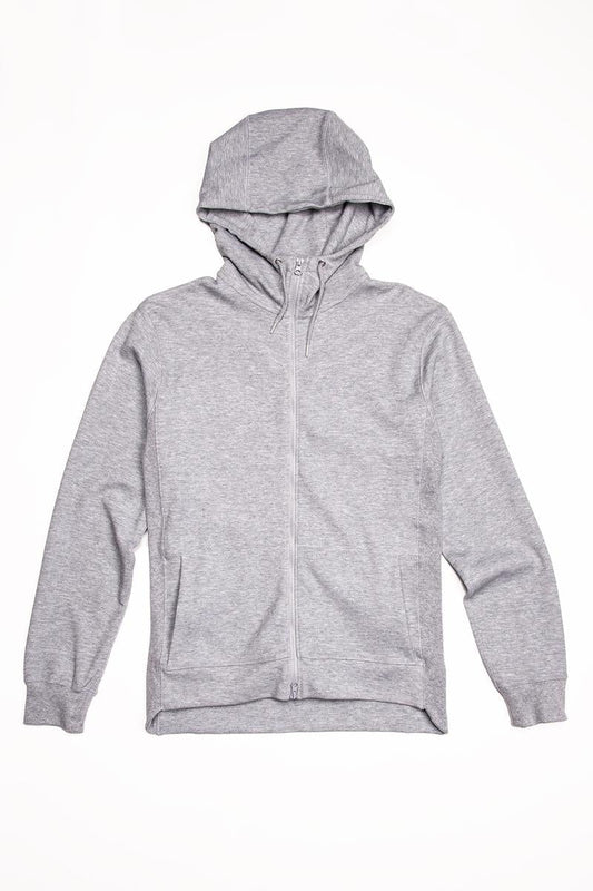 CityLab - Full-Zip Hoodie, Performance Fleece - Grey