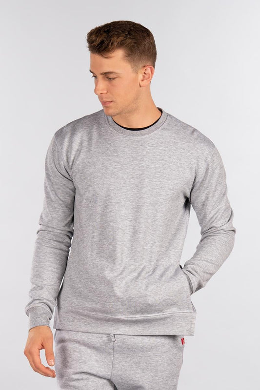 CityLab - Side-Zip Crew Performance Fleece - Gray