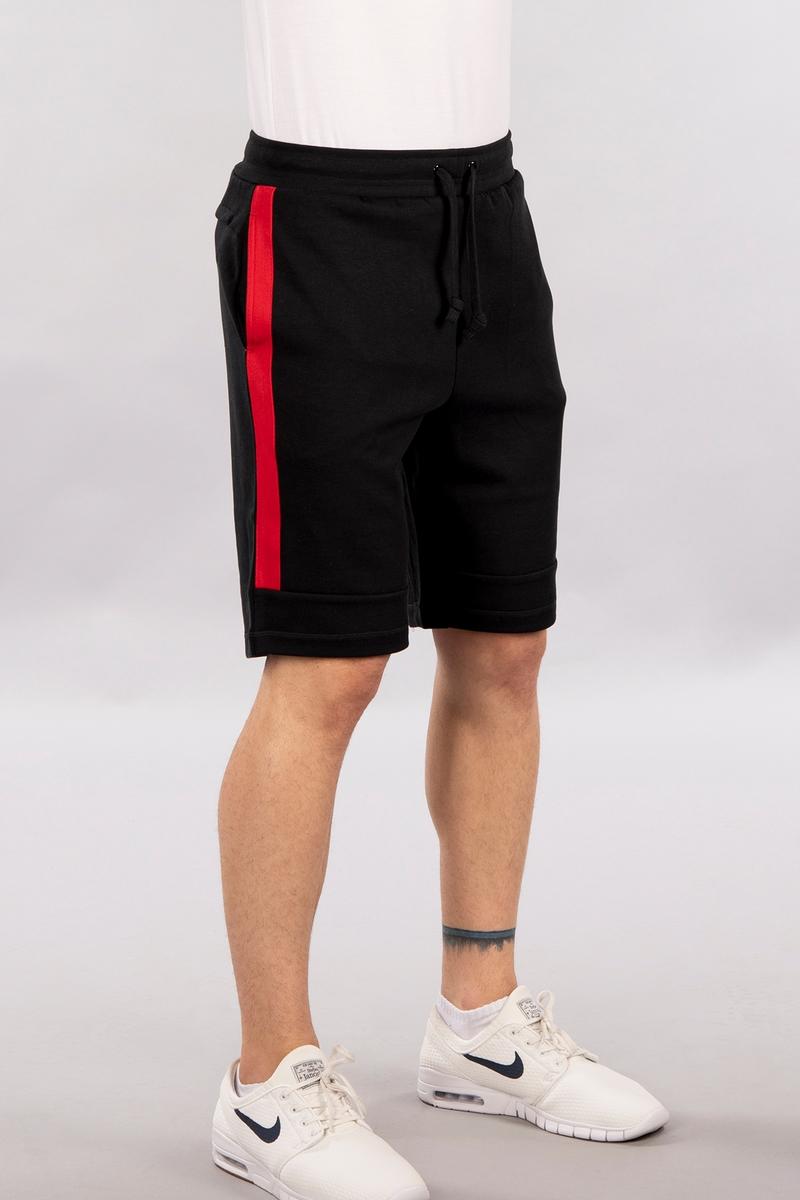 CityLab - Performance Fleece Shorts - Black | Red