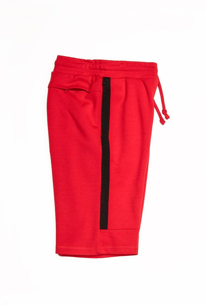 CityLab - Performance Fleece Shorts - Red | Black