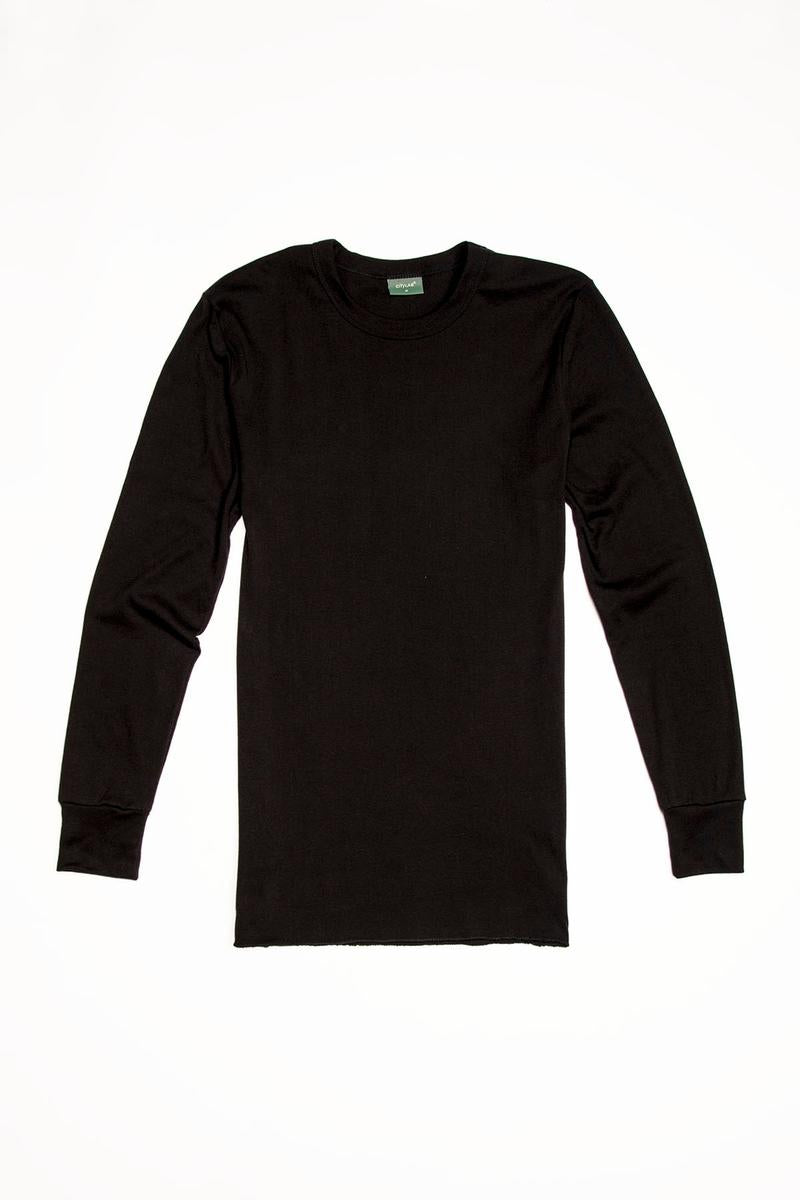 CityLab - Ribbed Thermal Shirt - Black
