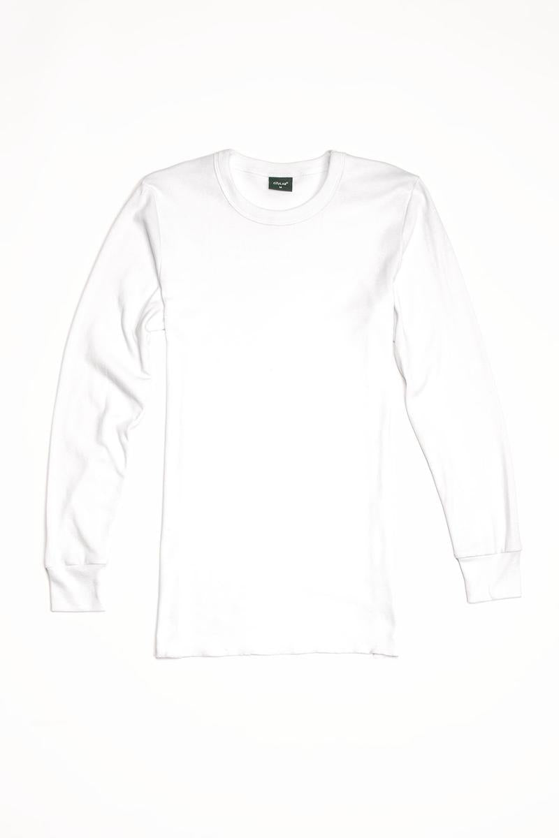 CityLab - Ribbed Thermal Shirt - White