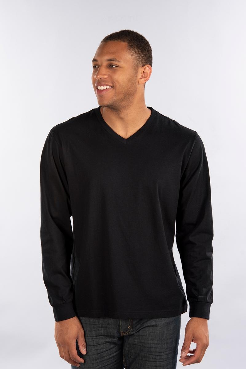 CityLab - Fitted Long Sleeve Shirt, V