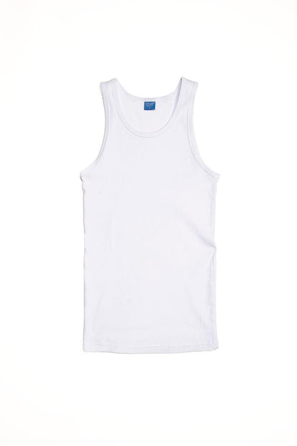 CityLab - Ribbed Tank Top - White