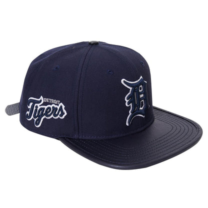 Pro Standard - Detroit Tigers Logo Double Outline Gator Visor Strapback Hat