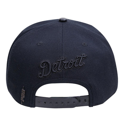 Pro Standard - Detroit Tigers Logo Snapback Hat - Triple Black