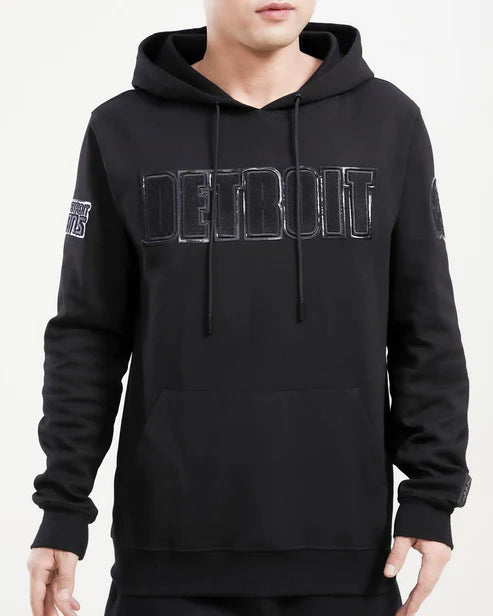 PRO STANDARD- Detroit Lions Triple Black Dk Po Hoodie