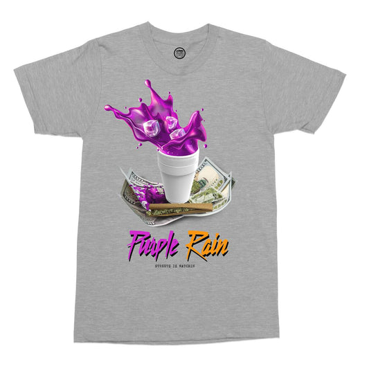 Streetz Iz Watchin - Purple Rain T-Shirt