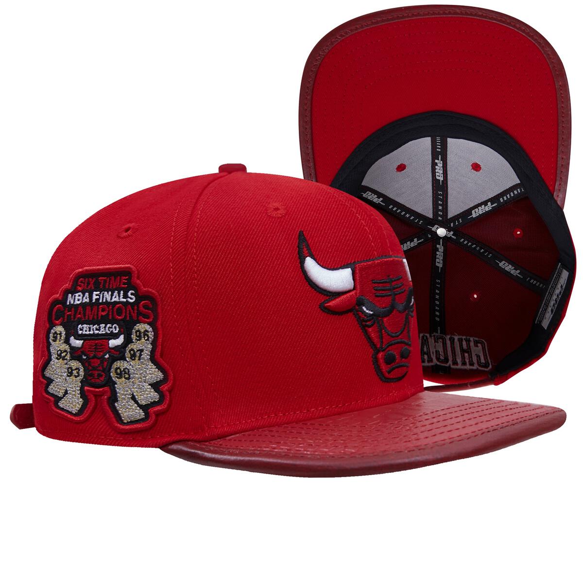 Pro Standard - Chicago Bulls Logo Gator Visor Strapback Hat