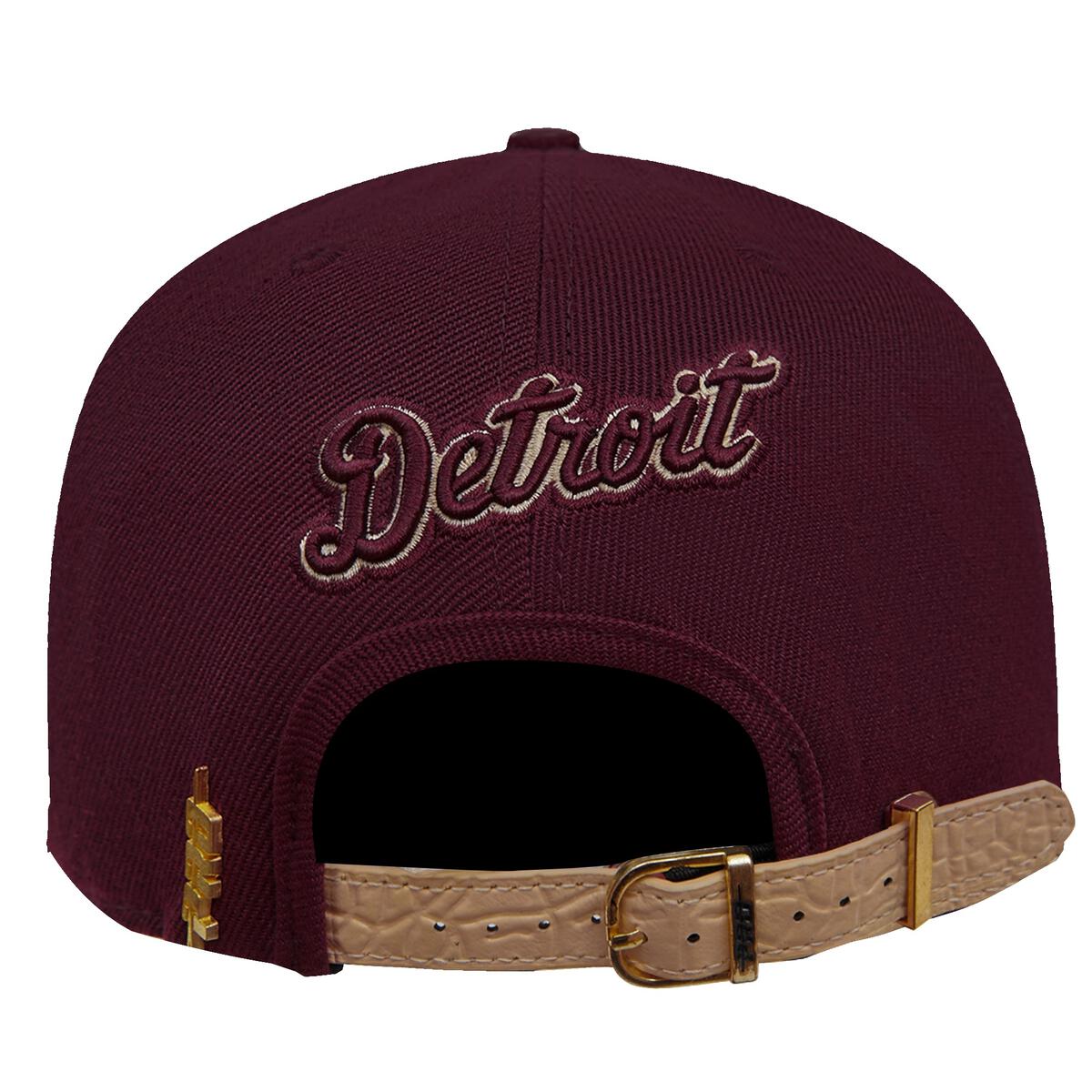 Pro Standard - Detroit Tigers Logo Outline Gator Visor Strapback Hat