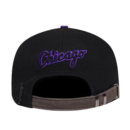 Pro Standard - Chicago White Sox Two Tone Leather Brim Snapback Hat