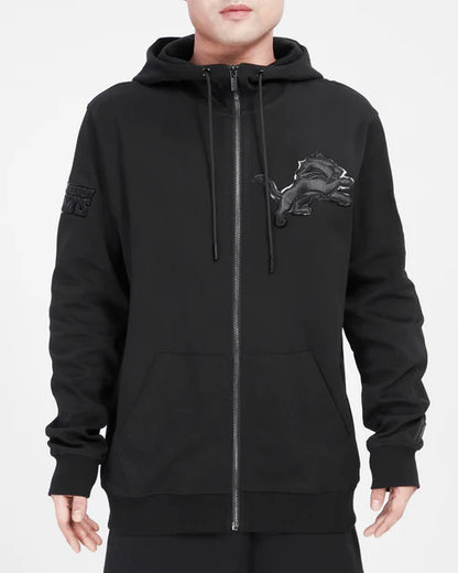 PRO STANDARD-DETROIT LIONS DK FZ HOODIE
