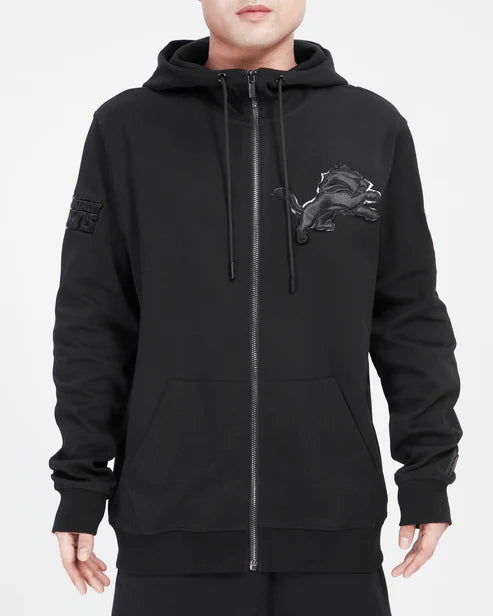 PRO STANDARD-DETROIT LIONS DK FZ HOODIE