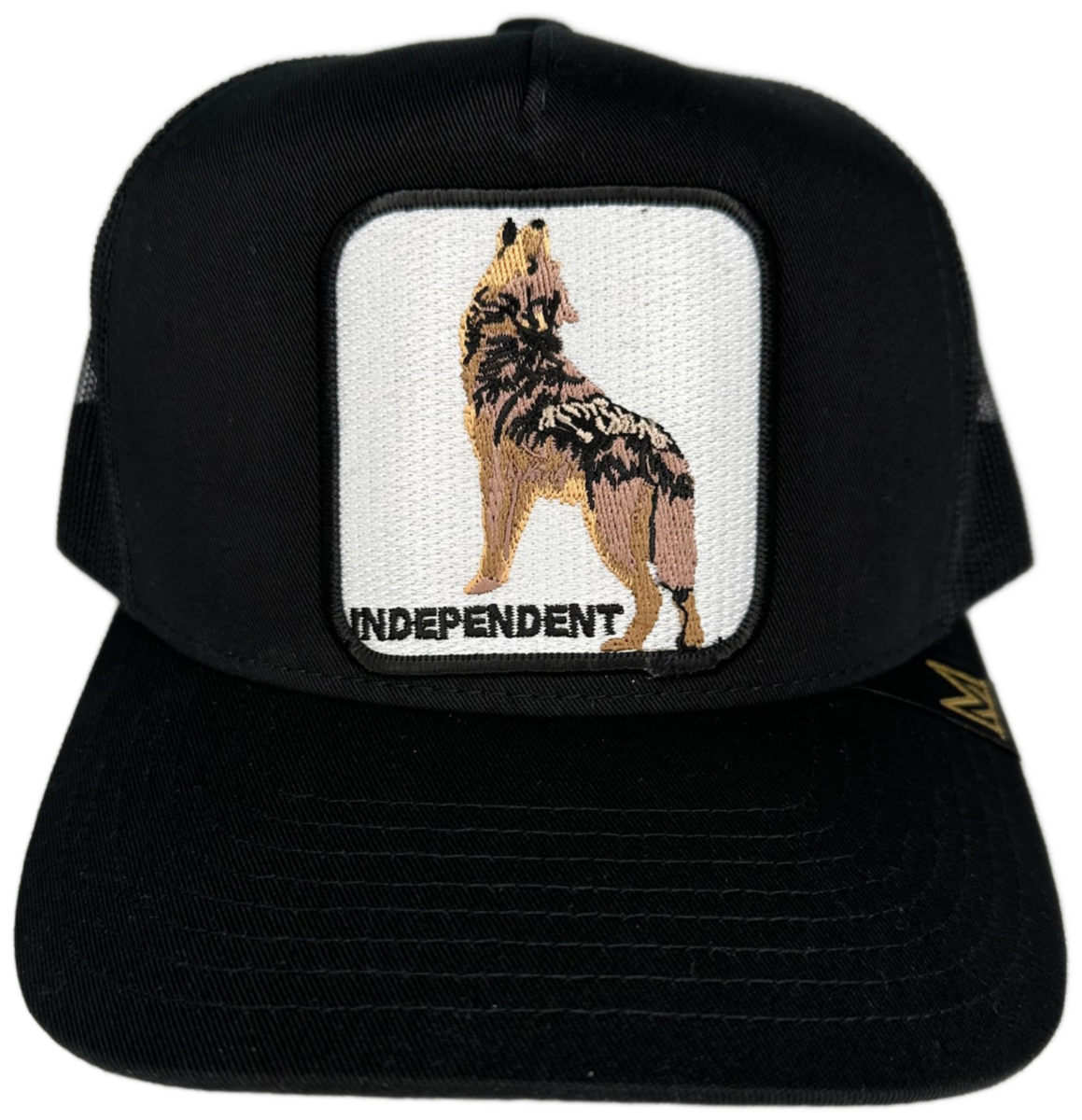 MV Dad Hats - Independent Trucker Hat - Black/Black