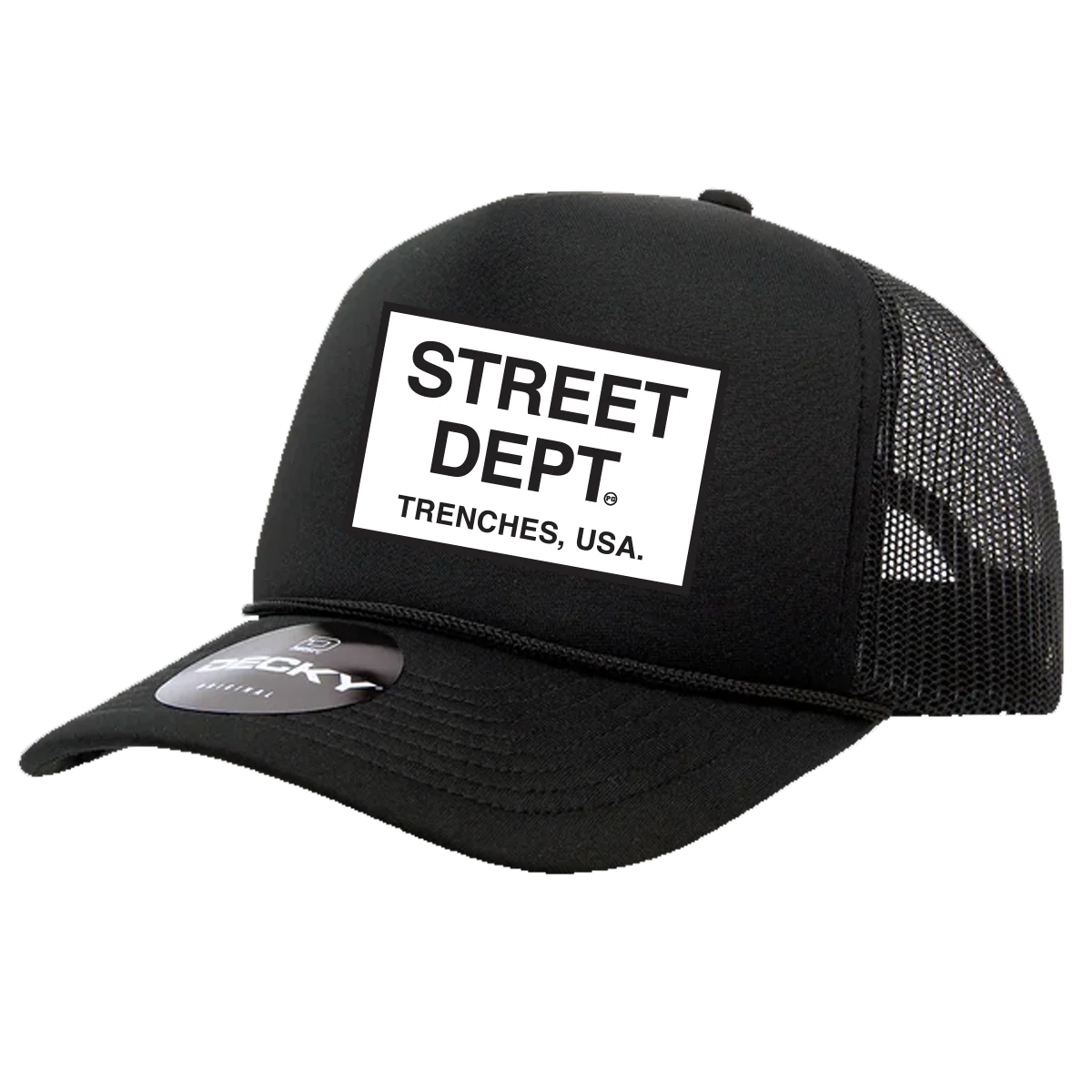 STREET DEPT TRENCHES TRUCKER HAT