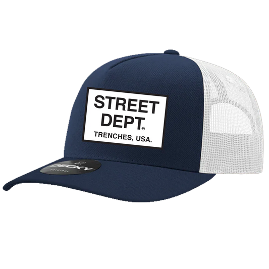STREET DEPT TRENCHES TRUCKER HAT