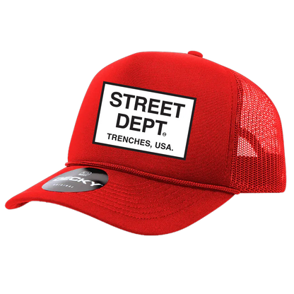 STREET DEPT TRENCHES TRUCKER HAT