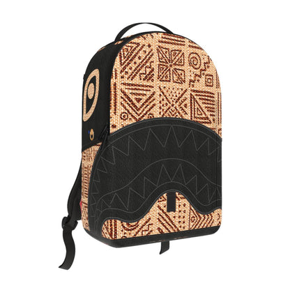 SprayGround Ai RAFFIA PALM SHARK DLX BACKPACK (B6141)