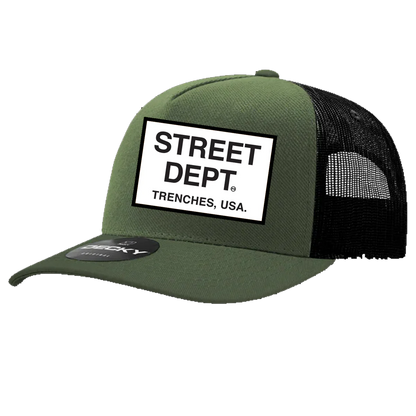 STREET DEPT TRENCHES TRUCKER HAT
