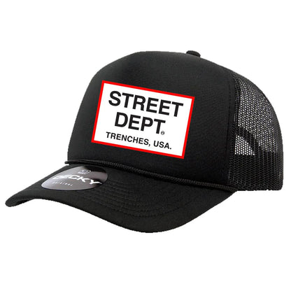 STREET DEPT TRENCHES TRUCKER HAT