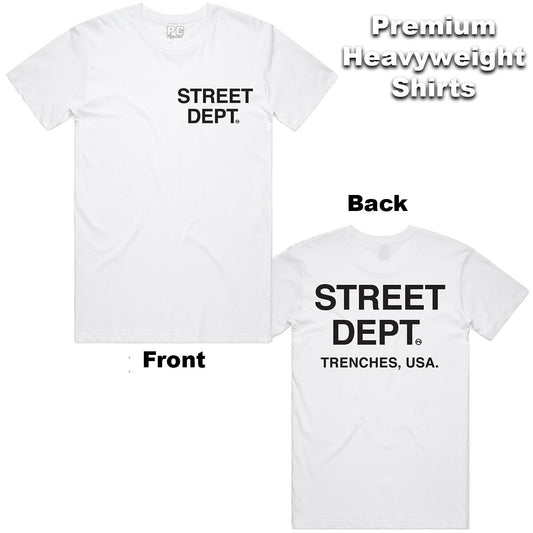 STREET DEPT T-SHIRT- WHITE
