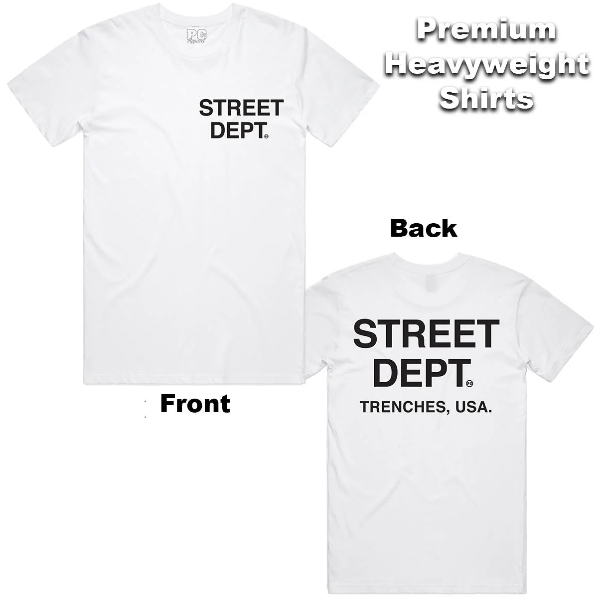 STREET DEPT TRENCHES MEN'S T-SHIRT