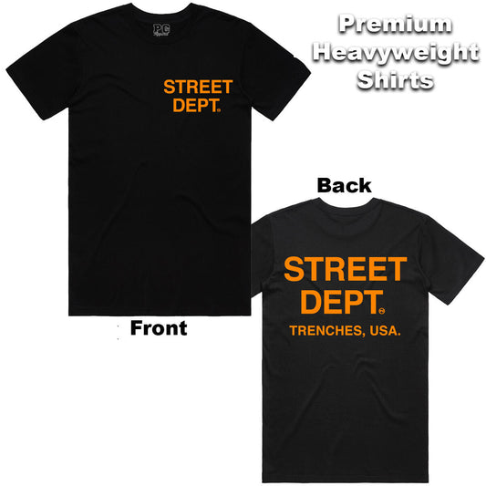 STREET DEPT (STDPT100) BLK/ORANGE