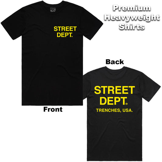 STREET DEPT (STDPT100) BLK/GOLDEN YELLOW
