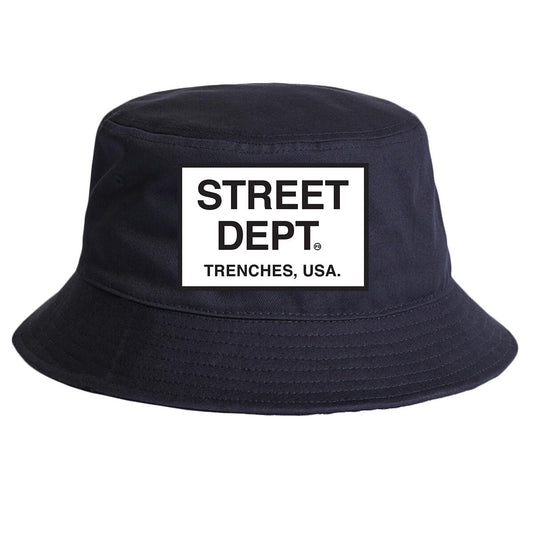 STREET DEPT - Bucket Hat (STDPT2005)- NAVY BLUE