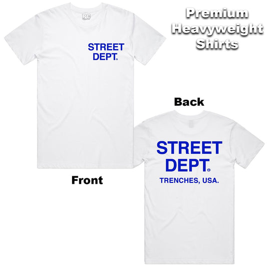 STREET DEPT (STDPT100) WHITE/BLUE