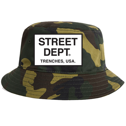 STREET DEPT - Bucket Hat (STDPT2005)- CAMO