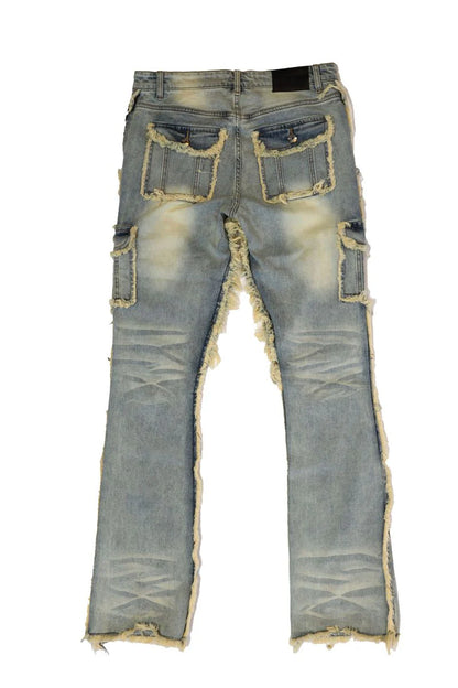 CONCEPT LA BARROW STACKED DENIM J-022