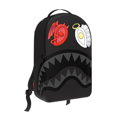 SprayGround BLACK REMOVABLE EYES DLXSV BACKPACK (B7556)