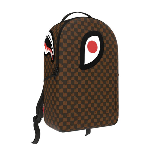 SprayGround ONE EYE BROWN CHECK (B7700)