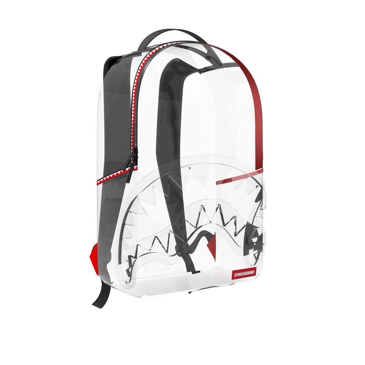 SprayGround VSM PIPING DLX CLEAR BACKPACK (B7753)