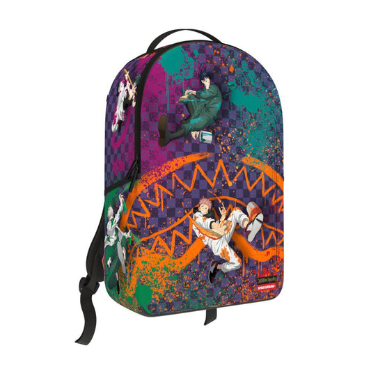 SprayGround JUJUTSU KAISEN PAINTERS JUMP DLXR BACKPACK (B7244)