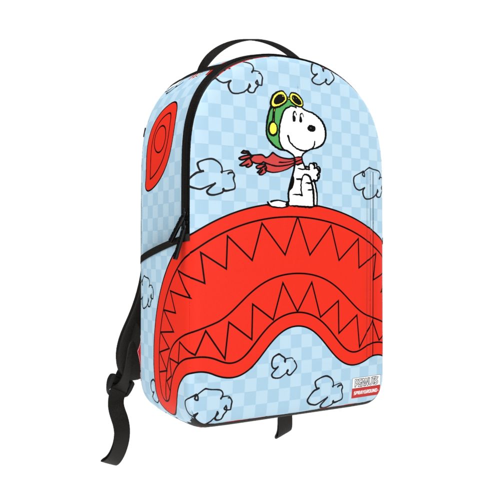 SprayGround SNOOPY PILOT SHARK DLXSV BACKPACK (B7665)