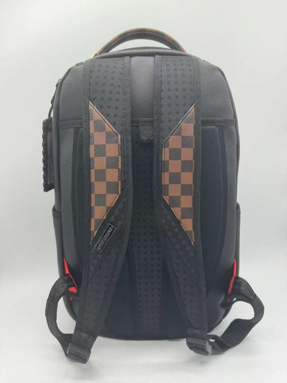 SprayGround DOSE OF CHECK DEUX DLXS BACKPACK (B7666)