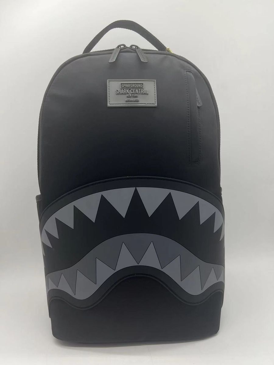 SprayGround SHARK CENTRAL NYLON BLACK (B7090)