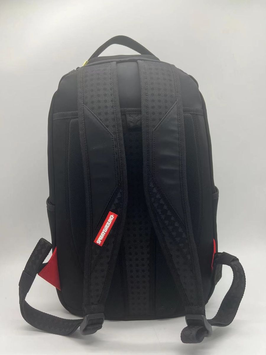 SprayGround SHARK CENTRAL NYLON BLACK (B7090)