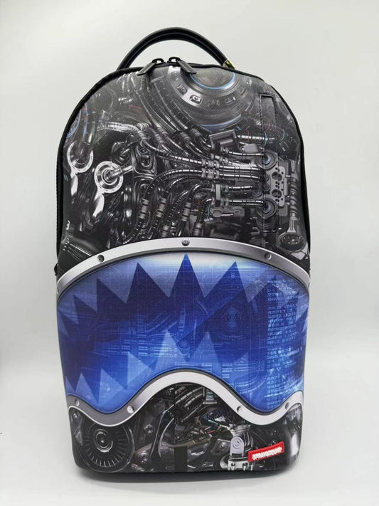 SprayGround FULL MECHANICAL SHARK DLXR BACKPACK (B7536)