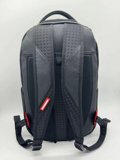 SprayGround BLACK REMOVABLE EYES DLXSV BACKPACK (B7556)